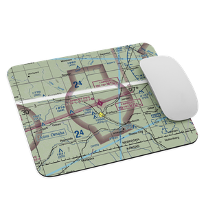 Fairbury Municipal Airport (FBY) VFR Sectional Mouse Pad