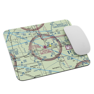 Fairfield Municipal Airport (FWC) VFR Sectional Mouse Pad