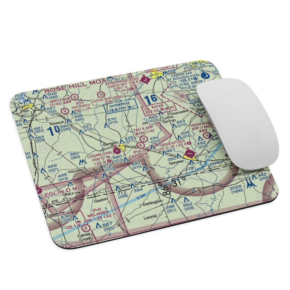 Fairlane Airport (5AL8) VFR Sectional Mouse Pad 