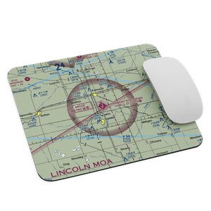 Fairmont State Airfield (FMZ) VFR Sectional Mouse Pad