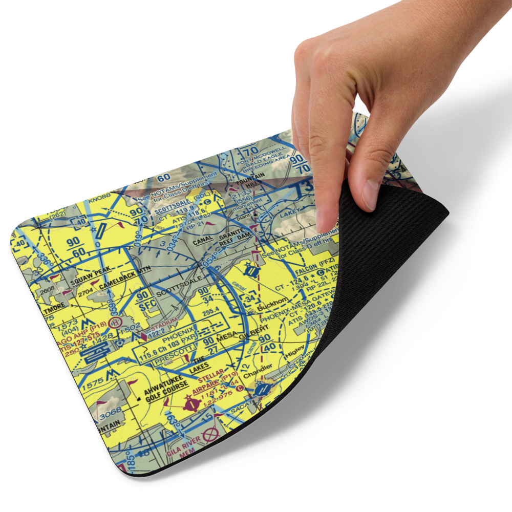 Falcon Field (FFZ) VFR Sectional Mouse Pad 