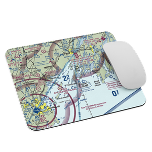 Farr Field (ME33) VFR Sectional Mouse Pad