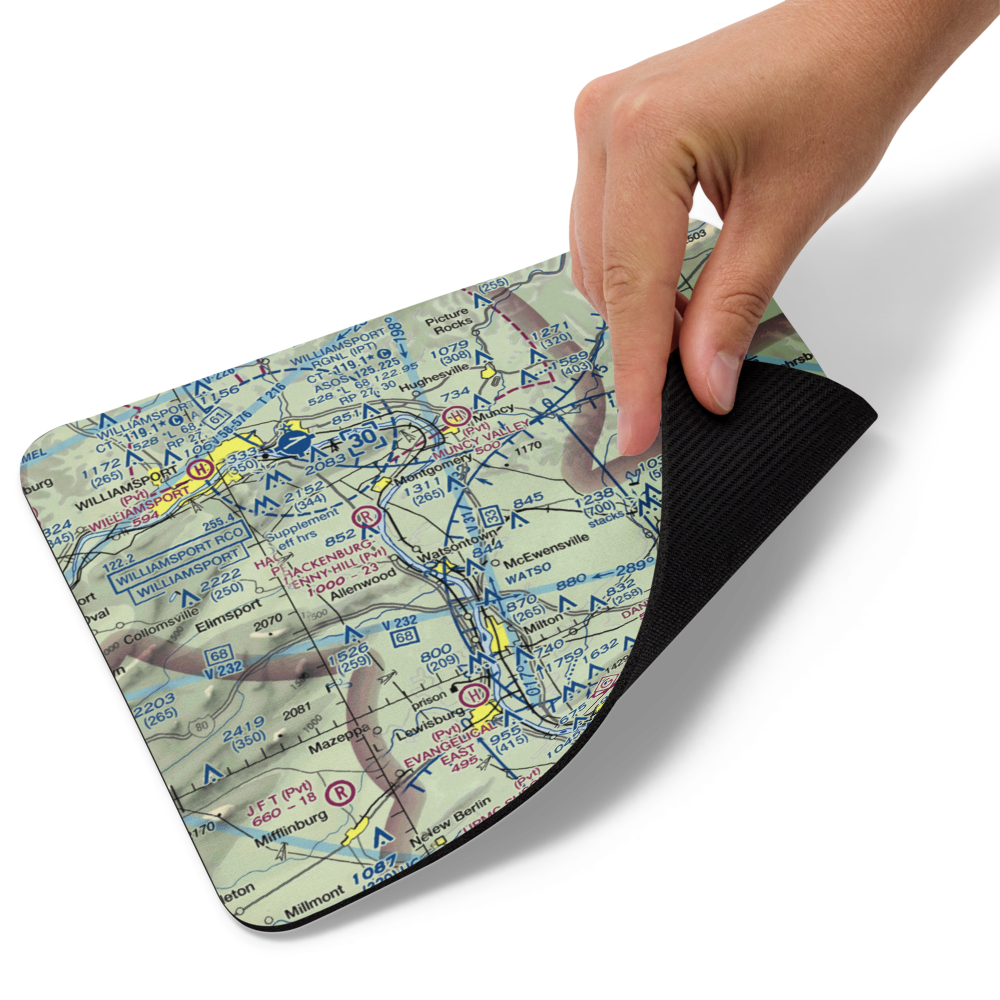 Fauser Ultralightport (7PA5) VFR Sectional Mouse Pad 