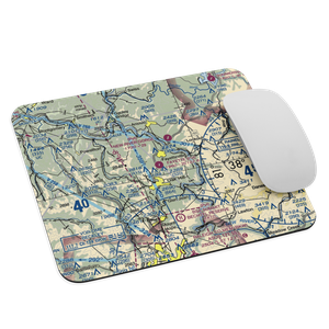 Fayette Airport (WV59) VFR Sectional Mouse Pad
