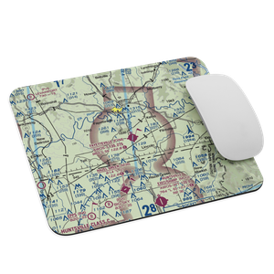 Fayetteville Municipal Airport (FYM) VFR Sectional Mouse Pad