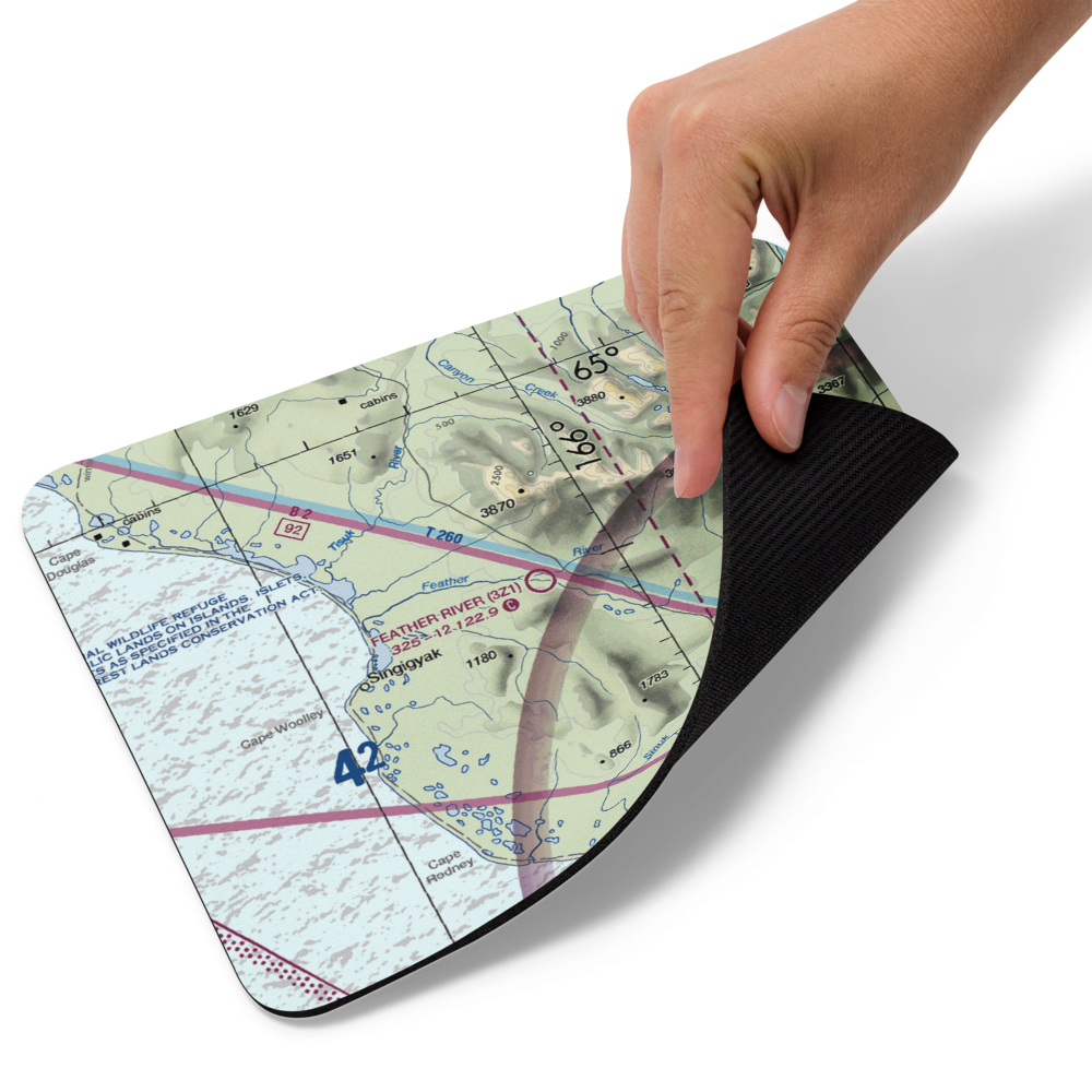 Feather River Airport (3Z1) VFR Sectional Mouse Pad 