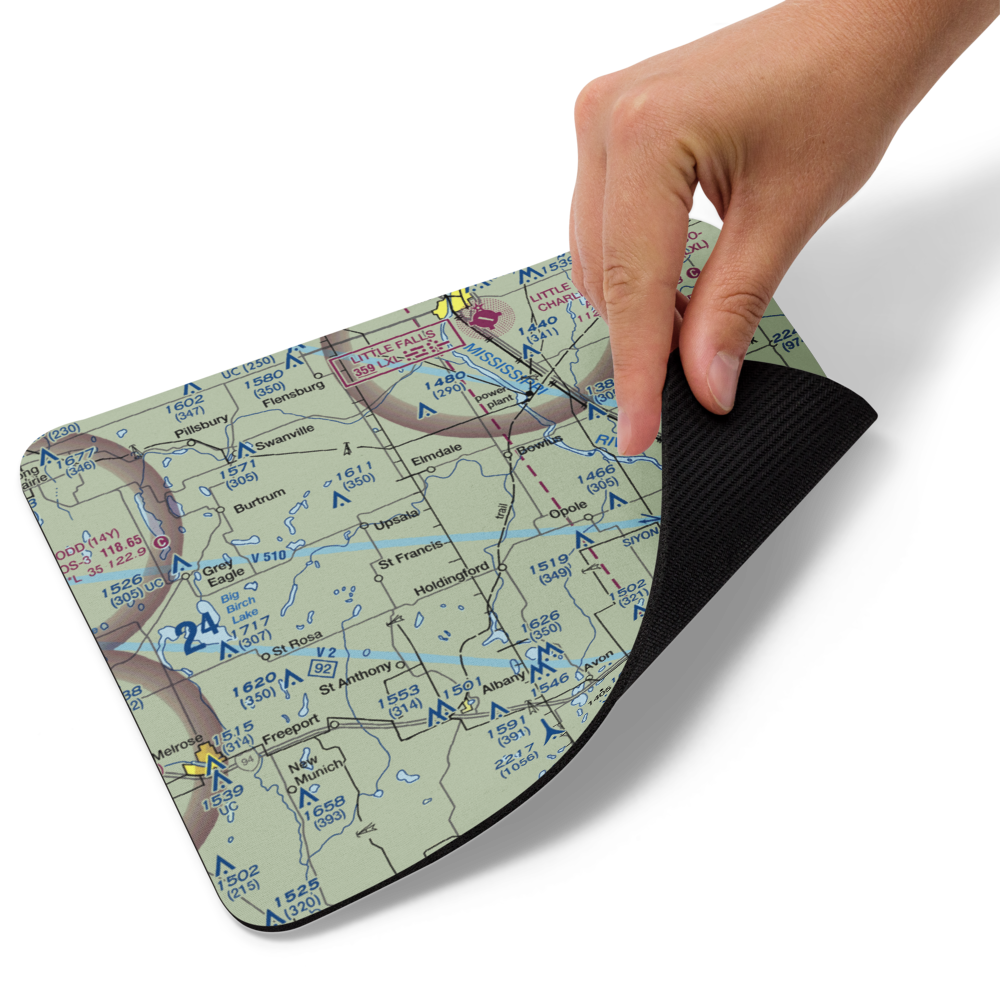 Fedor Airport (MY57) VFR Sectional Mouse Pad 