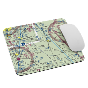 Fender J H Airport (4MO0) VFR Sectional Mouse Pad
