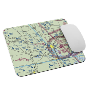 Ferros Ranch-Aero Airport (0MO0) VFR Sectional Mouse Pad