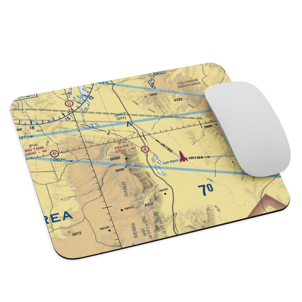 Figure 2 Ranch Airport (88TA) VFR Sectional Mouse Pad 