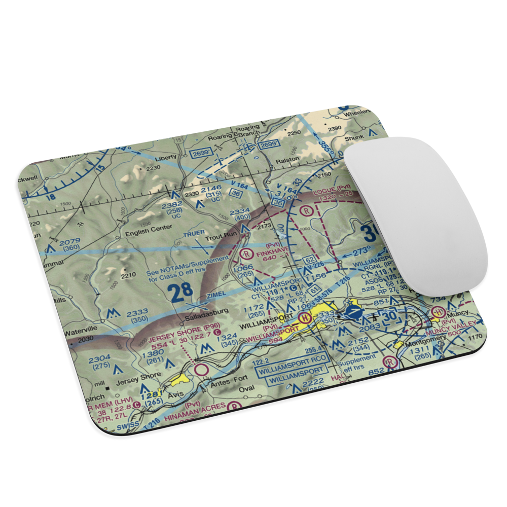 Finkhaven Airport (73PN) VFR Sectional Mouse Pad 