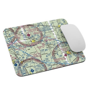 Fischer Field (6IN4) VFR Sectional Mouse Pad