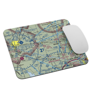 Fisher Airport (SN08) VFR Sectional Mouse Pad
