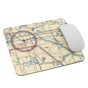 Fitterer's Strip (06ND) VFR Sectional Mouse Pad