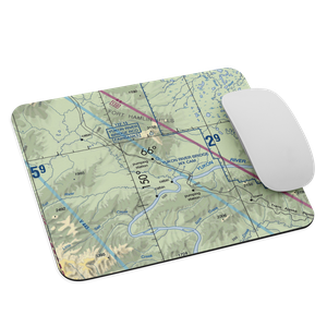 Five Mile Airport (FVM) VFR Sectional Mouse Pad