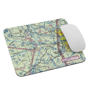 Flatrock Air Strip (0VA7) VFR Sectional Mouse Pad