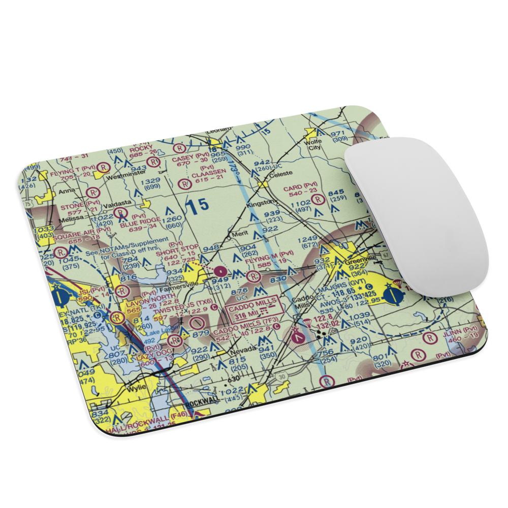 Fly-N-Ski Airport (31XS) VFR Sectional Mouse Pad 