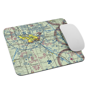 Flyers Airport (10IA) VFR Sectional Mouse Pad