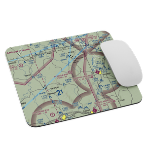Flying 'E' Airport (6MO3) VFR Sectional Mouse Pad