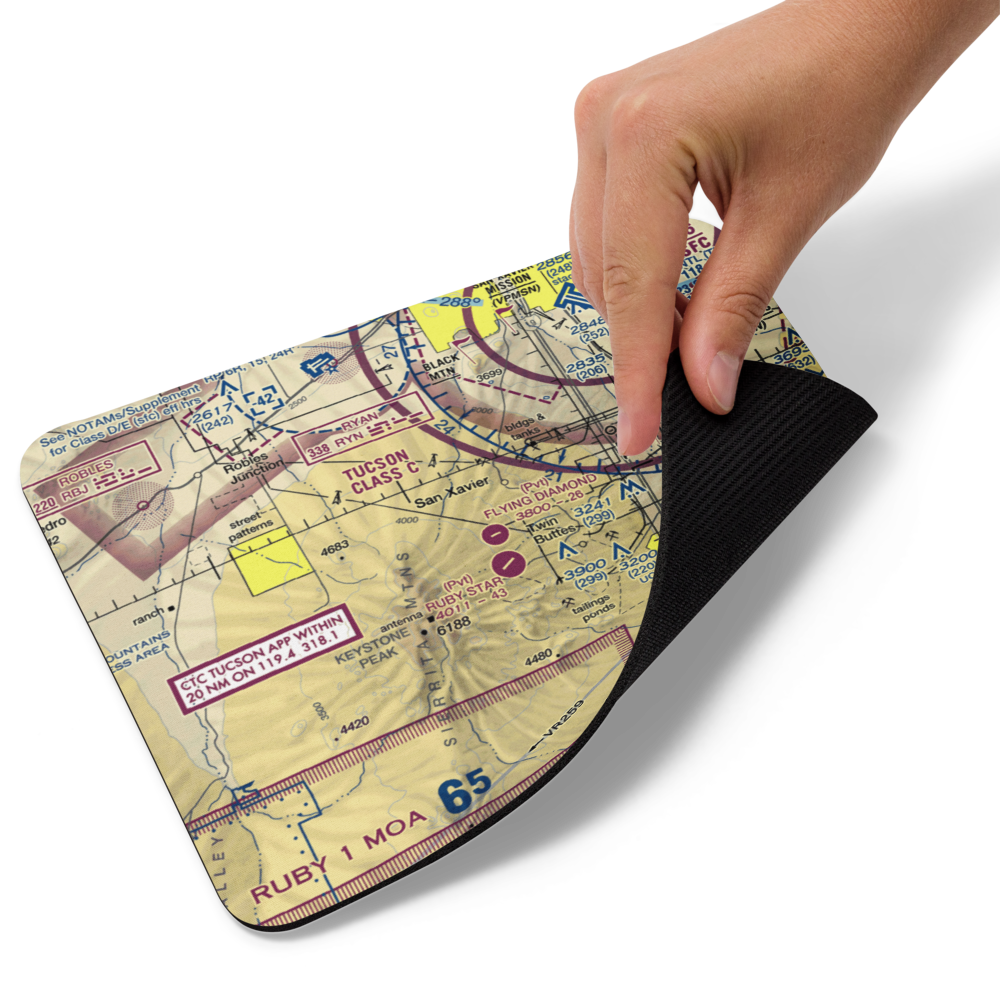 Flying Diamond Airport (6AZ8) VFR Sectional Mouse Pad 