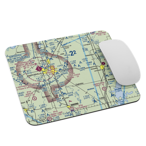 Flying Eagle Estates Airport (9OK3) VFR Sectional Mouse Pad