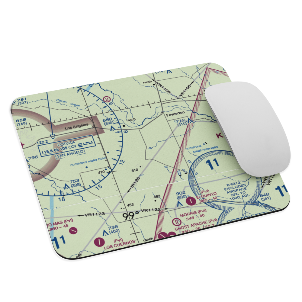 Flying Hare Airport (US-0139) VFR Sectional Mouse Pad 