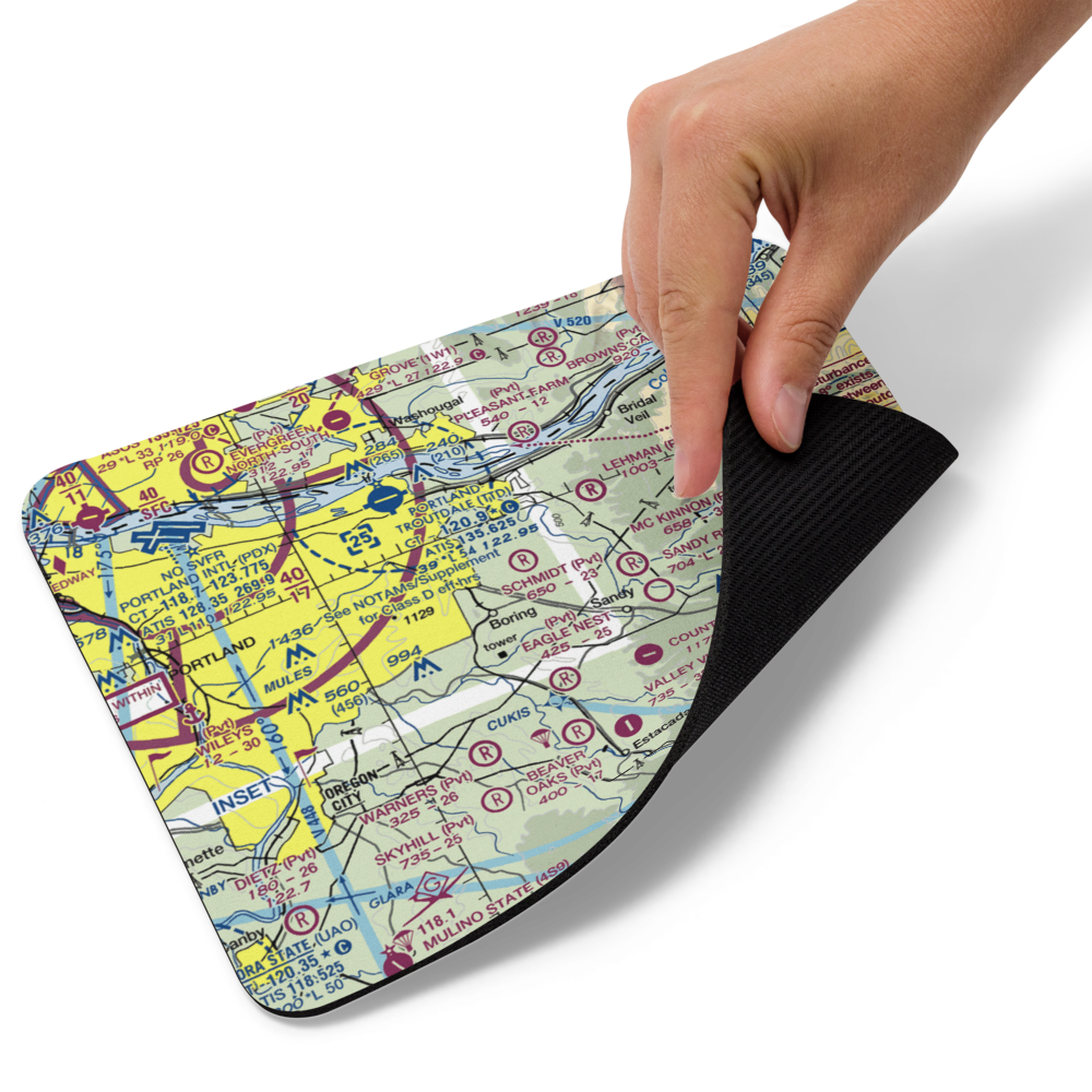 Flying K Bar J Ranch Airport (OR35) VFR Sectional Mouse Pad 