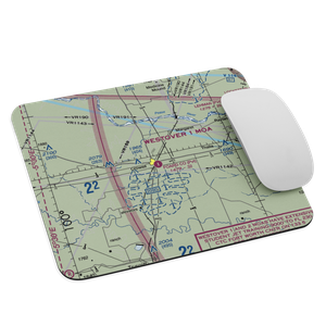 Foard County Airport (2XA0) VFR Sectional Mouse Pad