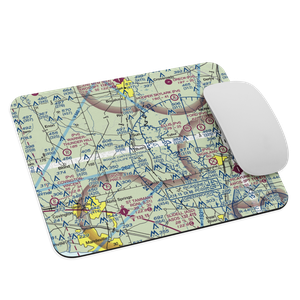 Fokker Field (2LA8) VFR Sectional Mouse Pad