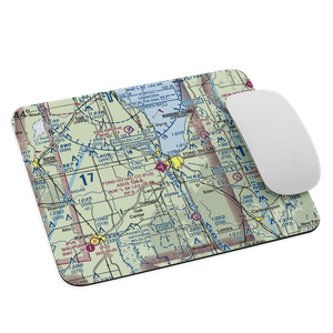 Fond du Lac County Airport (FLD) VFR Sectional Mouse Pad