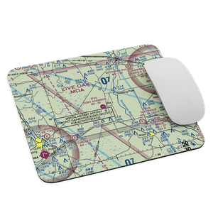 Fort Atkinson Plantation Airpark (9FD7) VFR Sectional Mouse Pad