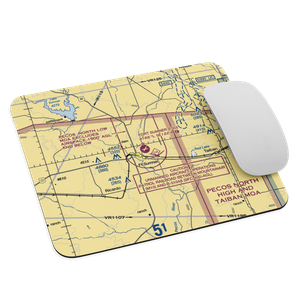Fort Sumner Municipal Airport (FSU) VFR Sectional Mouse Pad