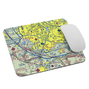 Fort Worth Spinks Airport (FWS) VFR Sectional Mouse Pad