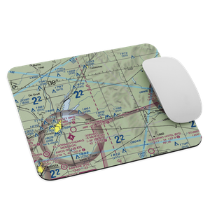 Foster Field (SN58) VFR Sectional Mouse Pad