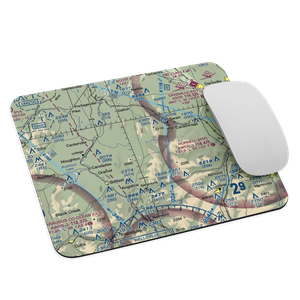 Four Seasons Airport (19NY) VFR Sectional Mouse Pad