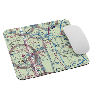 Francis Airport (9II8) VFR Sectional Mouse Pad