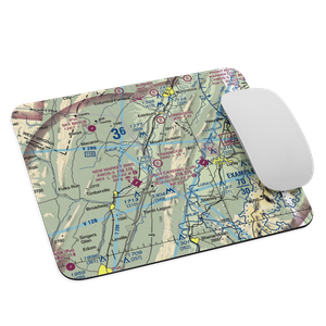Franwood Farms Inc. Airport (9VA4) VFR Sectional Mouse Pad