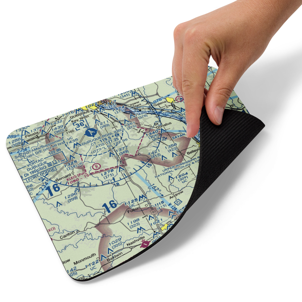 Freedom Field (IA68) VFR Sectional Mouse Pad 