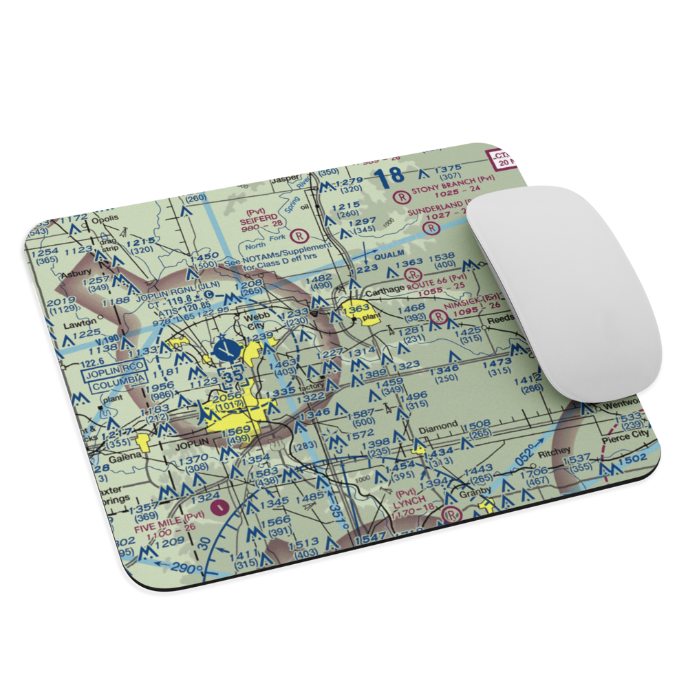 Frerer Strip (2MO8) VFR Sectional Mouse Pad 