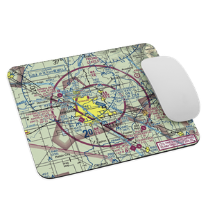 Fresno Yosemite International Airport (FAT) VFR Sectional Mouse Pad