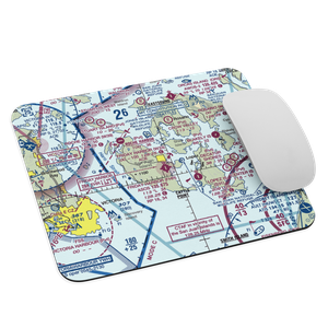 Friday West Airport (1WA9) VFR Sectional Mouse Pad