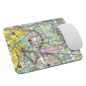 Frost Field (0II7) VFR Sectional Mouse Pad