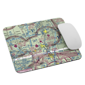Fry Airport (0OH8) VFR Sectional Mouse Pad