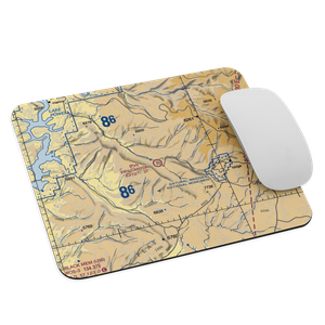 Fry Canyon Field (UT74) VFR Sectional Mouse Pad