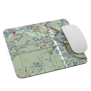 Fuller Airfield (95KS) VFR Sectional Mouse Pad