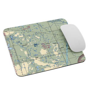Gackle Municipal Airport (9G9) VFR Sectional Mouse Pad