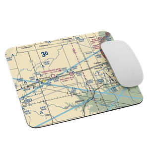 Gail Ballard Airport (SN63) VFR Sectional Mouse Pad