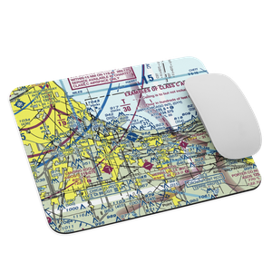 Gary Chicago International Airport (GYY) VFR Sectional Mouse Pad