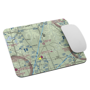 Gary's Airport (97MO) VFR Sectional Mouse Pad