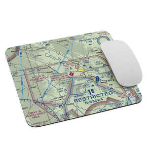 Gatesville Municipal Airport (GOP) VFR Sectional Mouse Pad
